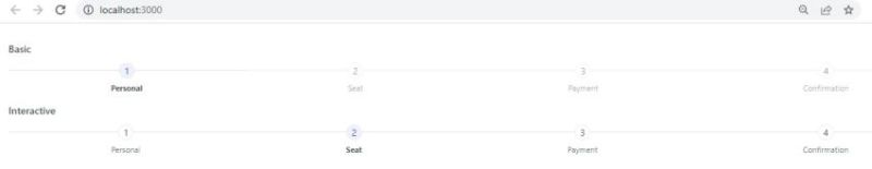 How To Use Stepper Component For Primereact Primefaces Ui With React Js - 4K Light Backgrounds for Desktop